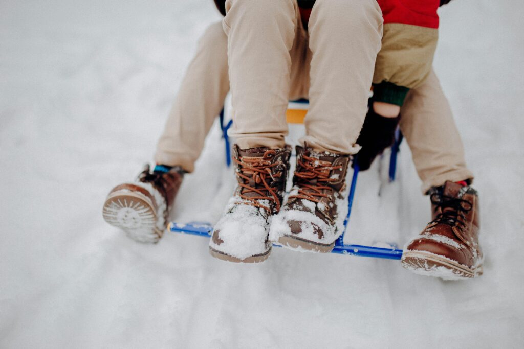 photo in snow