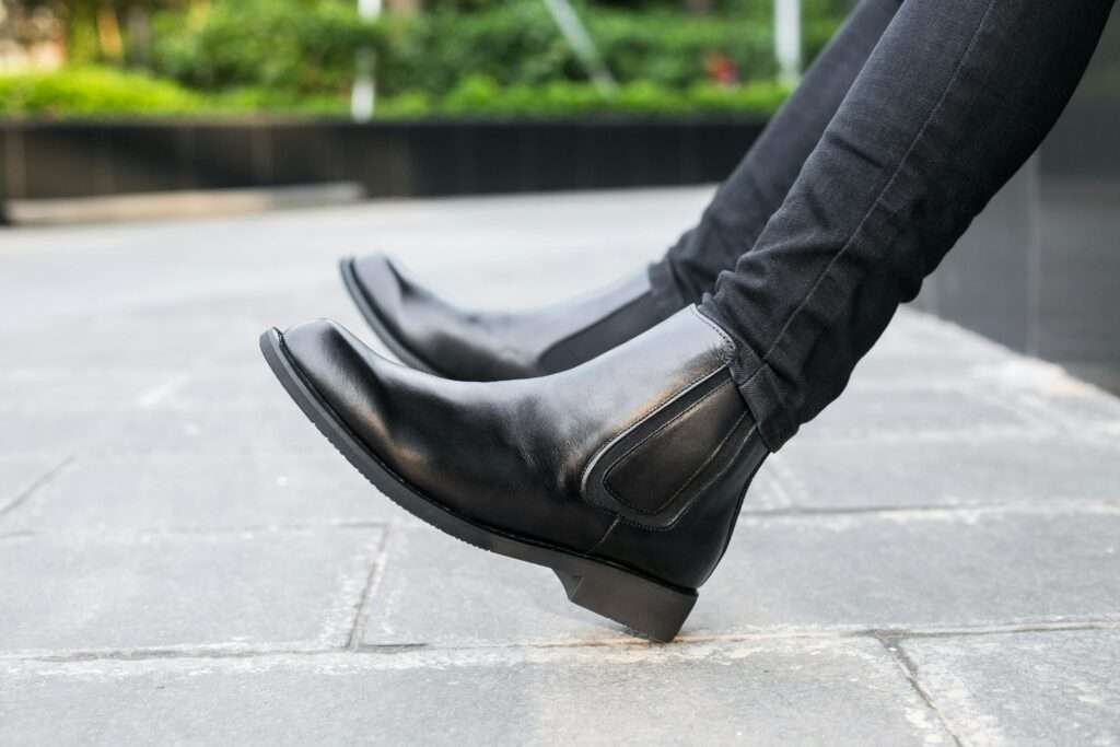 Rugged Brown Leather Work Boots