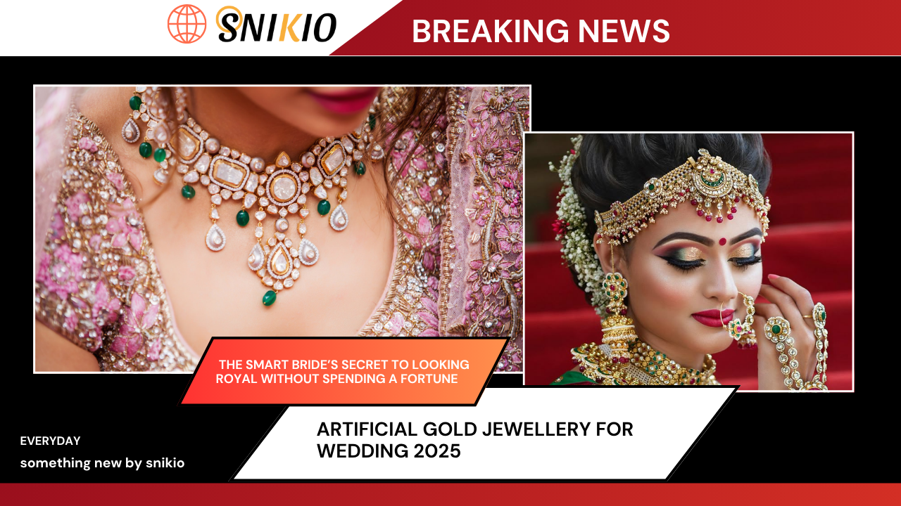 Artificial Gold Jewellery for Wedding