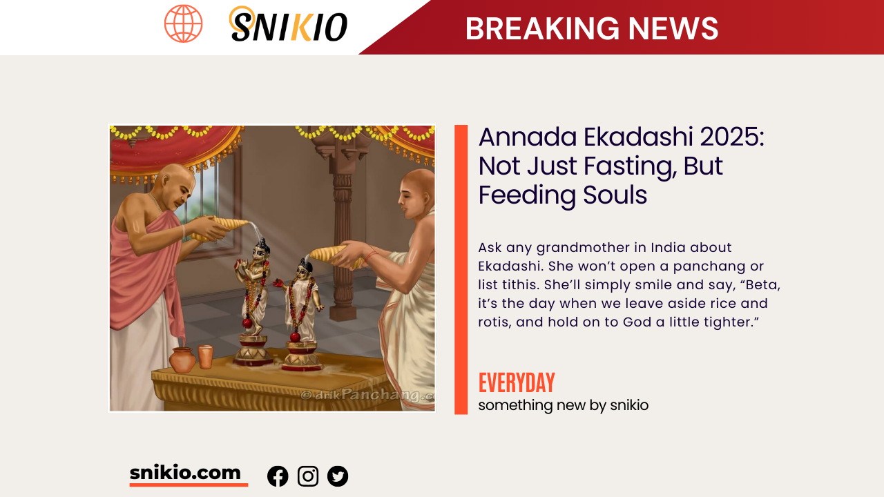 Annada Ekadashi 2025: Not Just Fasting, But Feeding Souls