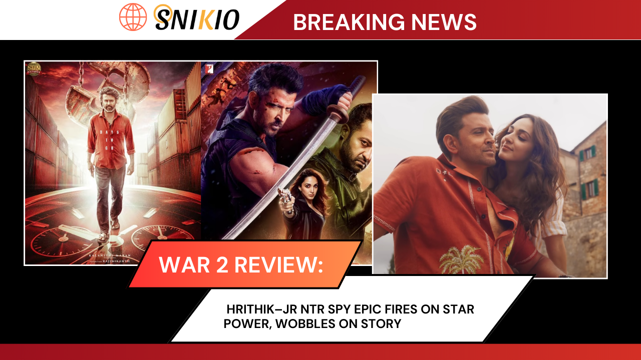 War 2 Review: Hrithik–Jr NTR Spy Epic Fires on Star Power, Wobbles on Story